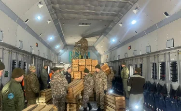 Қазақстан Ауғанстанға гуманитарлық жүк жөнелтті