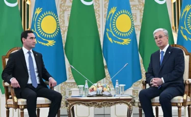 Президенты Казахстана и Туркменистана провели переговоры