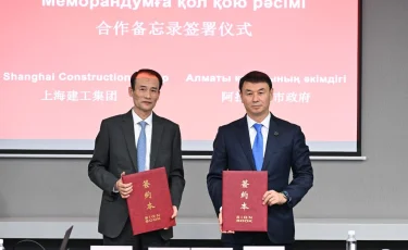 Дархан Сатыбалды Shanghai Construction Group компаниясының басшылығымен кездесті