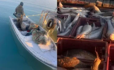 Балқаш көлінде браконьерлер ұсталды
