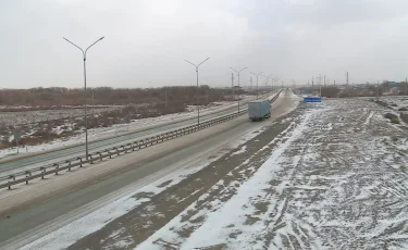 Жол опырылып кеткен: Солтүстік Қазақстан облысында қозғалыс шектелді
