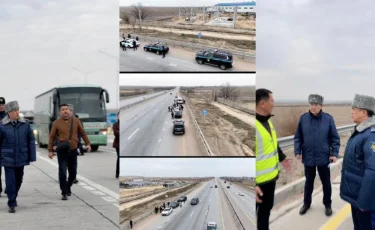 Полиция проверила состояние дорог в Алматинской области