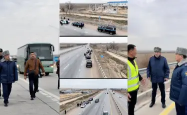 Полиция проверила состояние дорог в Алматинской области
