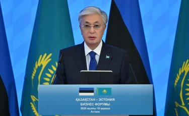 Касым-Жомарт Токаев и Алар Карис выступили на казахско-эстонском бизнес-форуме