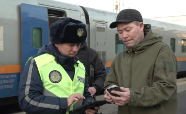 Алматыдағы теміржол вокзалдарында бақылау күшейтілді
