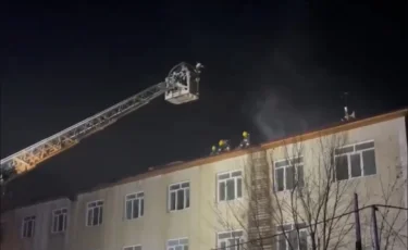 Аким Алматы держит на контроле ситуацию с пожаром в детском доме