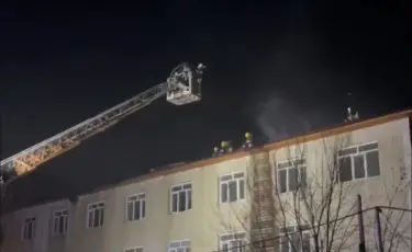 Аким Алматы держит на контроле ситуацию с пожаром в детском доме