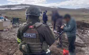 ШҚО-да заңсыз алтын өндіру бойынша 9 қылмыстық іс қозғалды