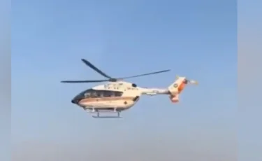 Түркістан облысында өрттен аман қалған 39 жастағы ер адам Шымкентке жеткізілді