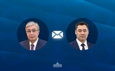 Қасым-Жомарт Тоқаев Садыр Жапаровты Жогорку Кенеші сайлауының табысты өтуімен құттықтады