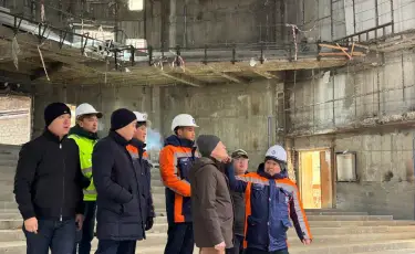 Заместитель акима Алматы поручил усилить контроль за качеством работ на объектах строительства