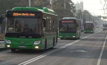 В Алматы в этом году ожидаются поставки 600 новых газовых автобусов