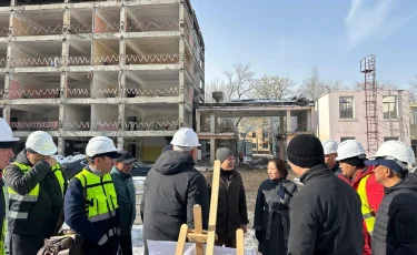Алматы әкімінің орынбасары құрылыс нысандарындағы жұмыс сапасын бақылауды күшейтуді тапсырды