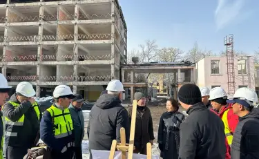 Алматы әкімінің орынбасары құрылыс нысандарындағы жұмыс сапасын бақылауды күшейтуді тапсырды