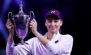 Президент теннисші Елена Рыбакинаны WTA қорытынды турниріндегі жеңісімен құттықтады