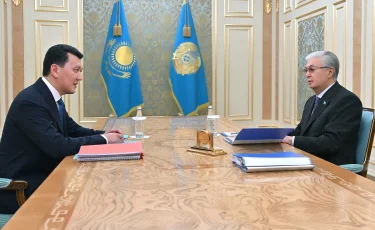 Президент Мемлекеттік кеңесші Ерлан Қаринді қабылдады