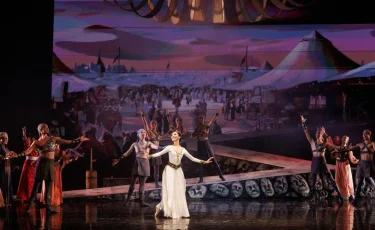 Большая премьера в театре имени Абая: представлен балет «Ұлы Жібек Жолы»