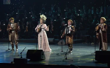 90 жылдық белес: Жамбыл атындағы Қазақ мемлекеттік академиялық филармониясы мерейтойын атап өтті