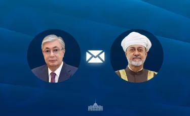 Президент Оман Сұлтанына құттықтау жеделхатын жолдады