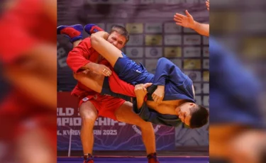 Қазақстандық спортшы самбодан әлем чемпионатының күміс жүлдегері атанды