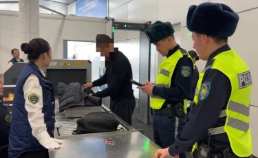 Досмотр не прошел: студент задержан за перевозку боеприпаса в аэропорту Алматы