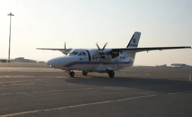 В Шымкенте парк МЧС пополнился многоцелевым самолётом