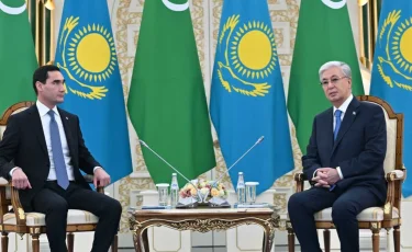 Мемлекет басшысы Түрікменстан Президентімен келіссөз жүргізді