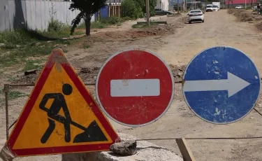 В Алматы временно ограничат движение на одном из участков ул. Лавренева