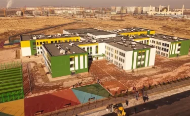 В Алматы завершили строительство комфортной школы в микрорайоне Алгабас