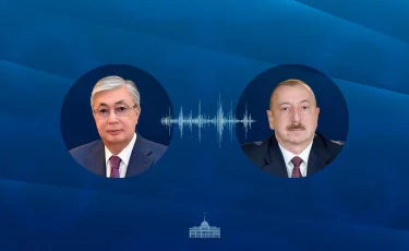 Мемлекет басшысы Әзербайжан президентімен телефон арқылы сөйлесті
