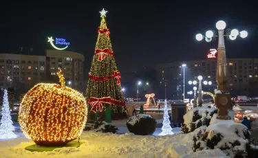 Как встречают Новый год в разных регионах Казахстана