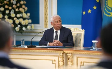 Қазақстан мен ЕО арасындағы визалық режимнің жеңілдеуі: Антониу Кошта пікір білдірді