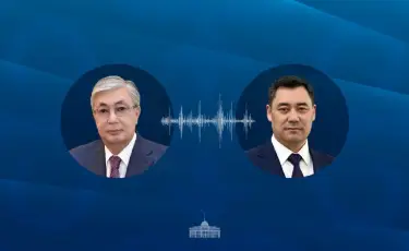 Касым-Жомарт Токаев провел телефонный разговор с Президентом Кыргызстана