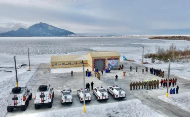 Безопасность на воде: в Бурабае открыли современную водно-спасательную станцию