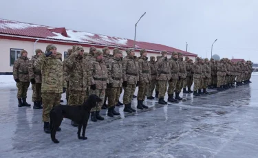 Четвероногий «солдат» служит в войсковой части Вооруженных сил