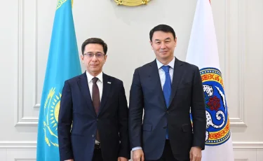 Алматы әкімі Өзбекстан Республикасының төтенше және өкілетті елшісімен кездесті