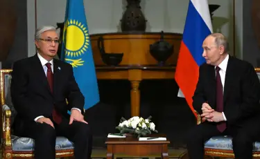 Глава государства провел встречу с Президентом Российской Федерации