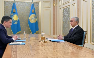 Мемлекет басшысы Премьер-министр Олжас Бектеновті қабылдады