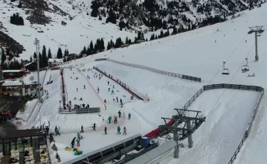 Горнолыжный курорт «Шымбулак» официально открыл зимний сезон