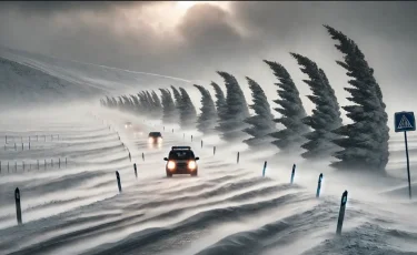 Қолайсыз ауа райы: елімізде алты облыстың тас жолдары жабылды