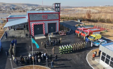 Пожарные, скорая и полиция в одном месте: в Шымкенте открылся универсальный центр реагирования