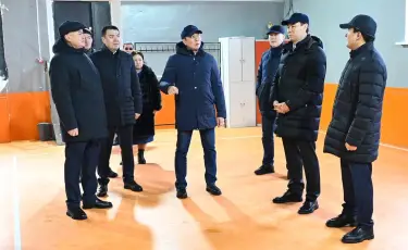 Аким Алматы Дархан Сатыбалды проверил строительство инженерных сетей в мкр. Сулусай
