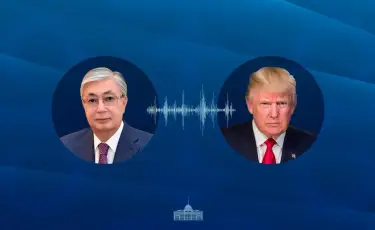 Касым-Жомарт Токаев провел продолжительный телефонный разговор с Дональдом Трампом