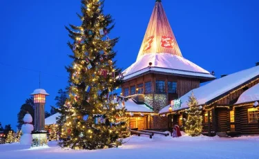 Зимняя сказка начинается: в Казахстане открылась резиденция Аяз Ата