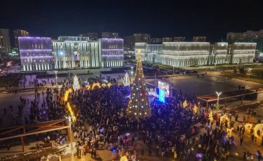 Түркістанда бас шыршаның шамы жағылды