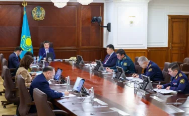 Олжас Бектенов жаңа жылда ішкі істер органдарына қоғамдық тәртіпті қорғауды тапсырды