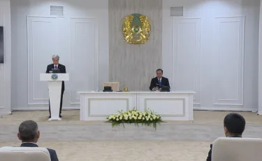 Президент выразил благодарность жителям Жамбылской области за вклад в развитие страны