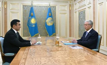 Глава государства встретился с председателем правления АО «Байтерек»