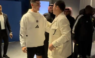 Головкин и Роналду встретились в Саудовской Аравии