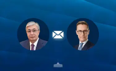 Мемлекет басшысы Финляндия президентін құттықтады